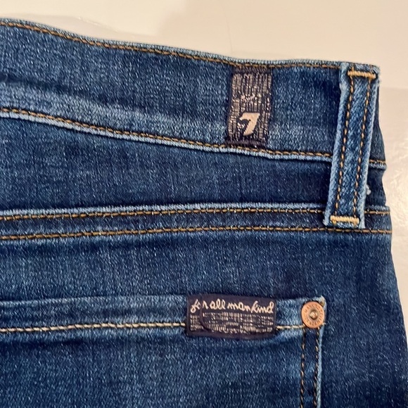 7 For All Mankind High Waist Ankle Gwenevere Size 32 - Picture 14 of 16